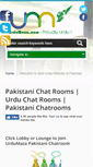 Mobile Screenshot of chat.urdumaza.com